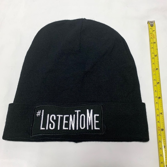 Parasuco « #listentome » black toque / beanie - Picture 4 of 8